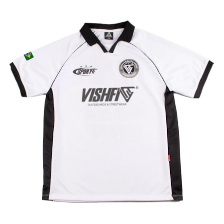 Camisa Vishfi Jersey Retro Classic World Cup 2022 Branca