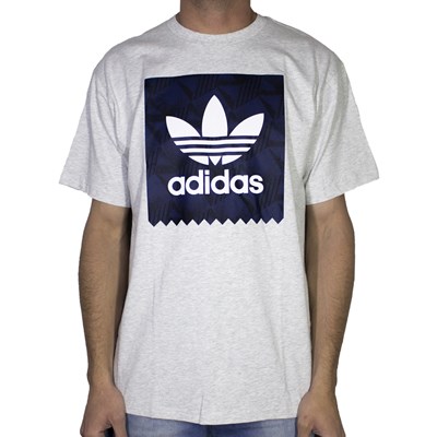 Camiseta Adidas Bb Print Cinza