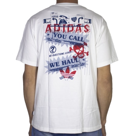 Camiseta Adidas Wehaul Tee Branca