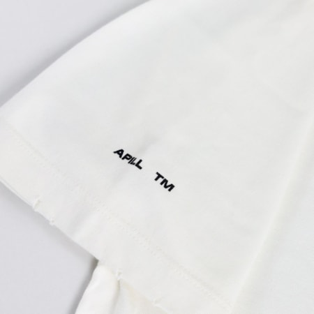 Camiseta Apill AP Logo Off White 