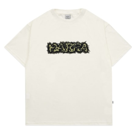 Camiseta Barra Crew 2 24 Logo Camo Off White