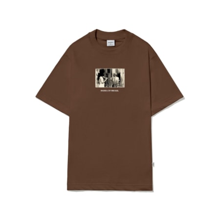 Camiseta Barra Crew Ancestral Marrom