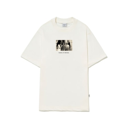 Camiseta Barra Crew Ancestral Off White