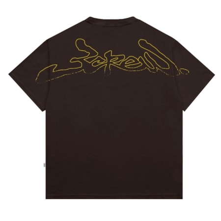 Camiseta Barra Crew Assinatura 2025 Marrom