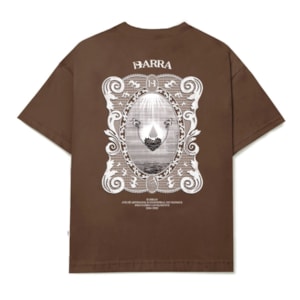 Camiseta Barra Crew Atelie Marrom