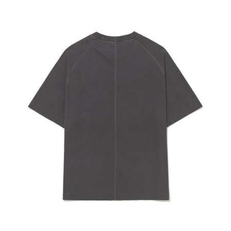 Camiseta Barra Crew B Garça Estonada Preta