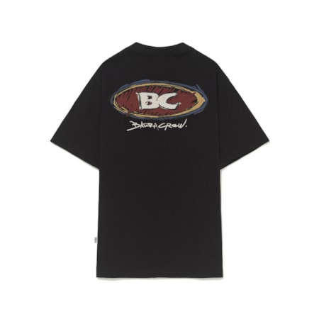 Camiseta Barra Crew Goods Logo Handmade Preta