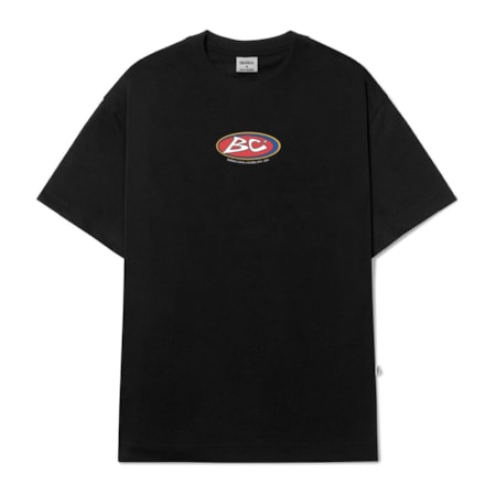 Camiseta Barra Crew Goods logo Preta