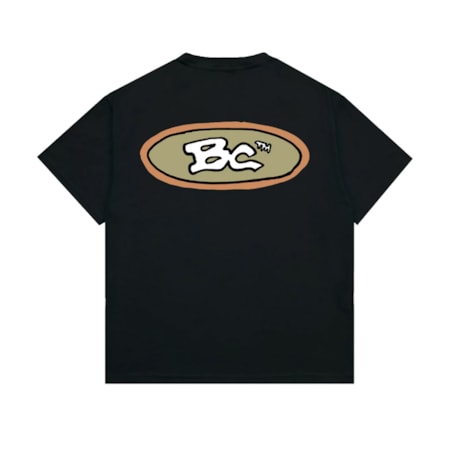 Camiseta Barra Crew handmade Preta