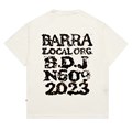 Camiseta Barra Crew Lama Off White