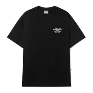 Camiseta Barra Crew Local Global Preto
