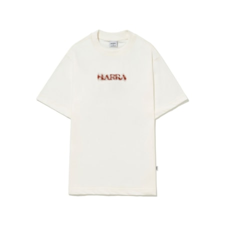 Camiseta Barra Crew Logo Alto Relevo Off White
