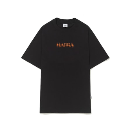 Camiseta Barra Crew Logo Alto Relevo Remix Preta