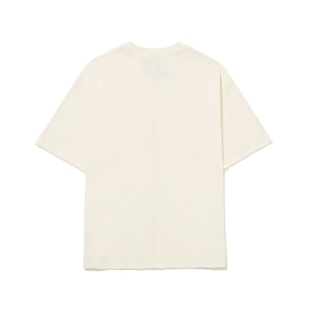 Camiseta Barra Crew Manguezal Estonada Off White 