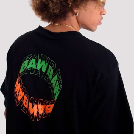 Camiseta Baw Clothing Round Outlines