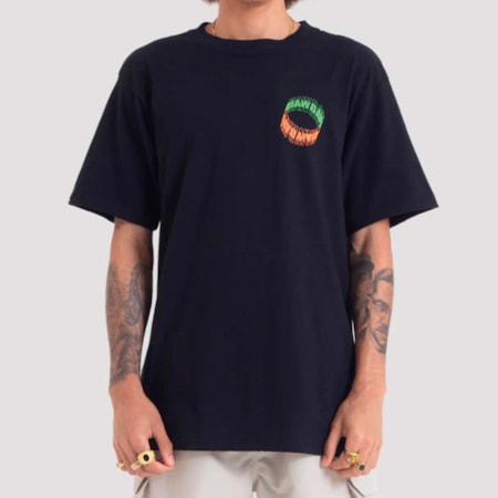 Camiseta Baw Clothing Round Outlines