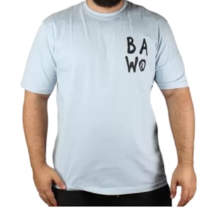Camiseta Baw Clothing Tag Spray Azul Claro
