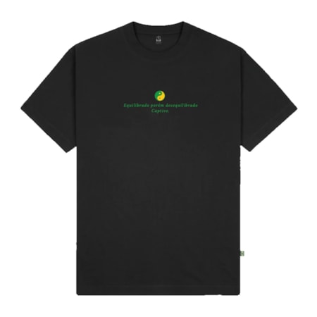 Camiseta Captive Equilibrio Hexa Preta