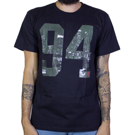 Camiseta Dc Shoes 94 City Preta