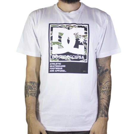 Camiseta Dc Shoes Arakana Branca