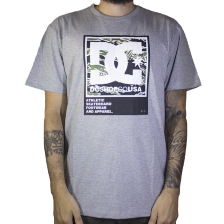 Camiseta Dc Shoes Arakana Cinza