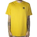 Camiseta Dc Shoes Basic Logo Amarelo Escuro