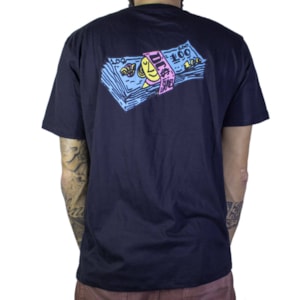 Camiseta Dc Shoes Benjamin Stack Preto 