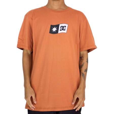 Camiseta Dc Shoes Big Flag Telha