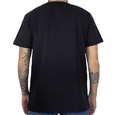 Camiseta Dc Shoes Blabac Stacked Preto