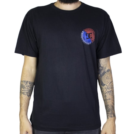 Camiseta Dc Shoes Bright Roller Preta