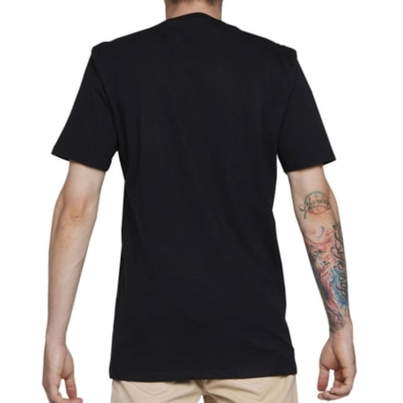 Camiseta Dc Shoes Chrome Star Preto