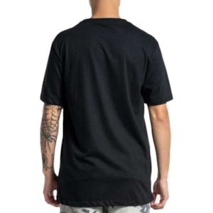 Camiseta Dc Shoes Circle Star Camo Fill Preto