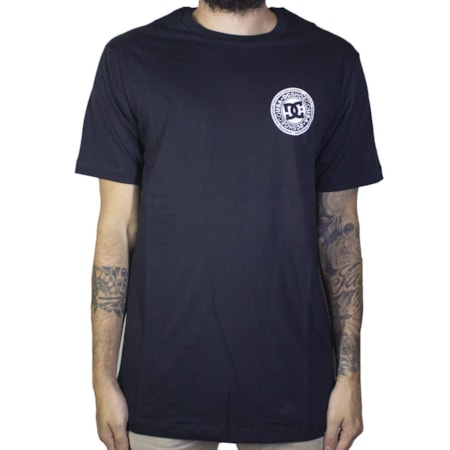 Camiseta Dc Shoes Circle Star Fb Preto