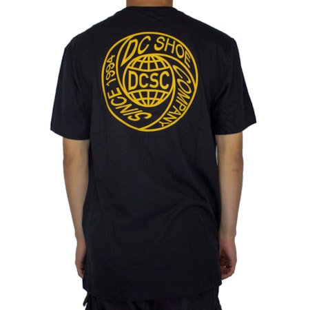 Camiseta Dc Shoes Coast 2 Coast Preto