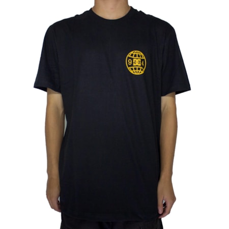 Camiseta Dc Shoes Coast 2 Coast Preto