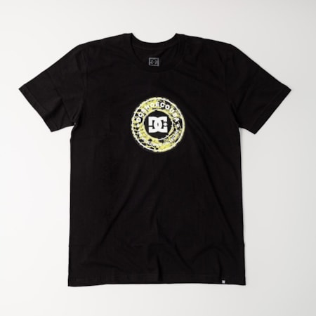 Camiseta Dc Shoes Colletive Marble Preto