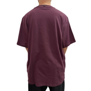 Camiseta Dc Shoes Corpo Bordo 