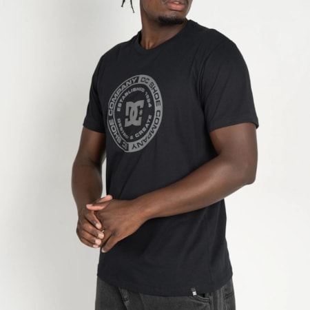 Camiseta Dc Shoes Corpo Preto