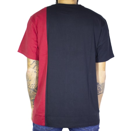 Camiseta Dc Shoes Dagup Triple Block 4 Vermelho