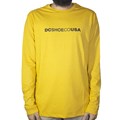 Camiseta Dc Shoes Dcshoeco Manga Longa Amarelo