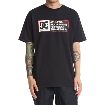 Camiseta Dc Shoes Density Zone Preto 