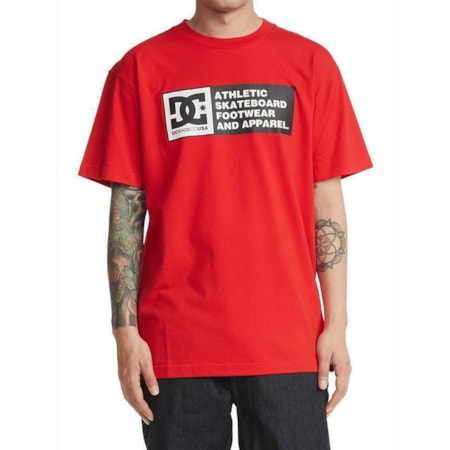 Camiseta Dc Shoes Density Zone Vermelho