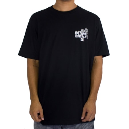 Camiseta Dc Shoes Destroyer 94 Hss Preto