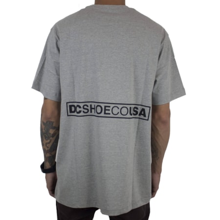 Camiseta Dc Shoes Doxford Cinza