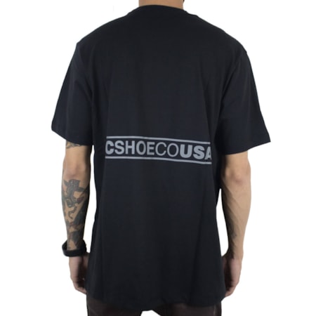 Camiseta Dc Shoes Doxford Preto