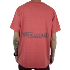 Camiseta Dc Shoes Doxford Vermelho
