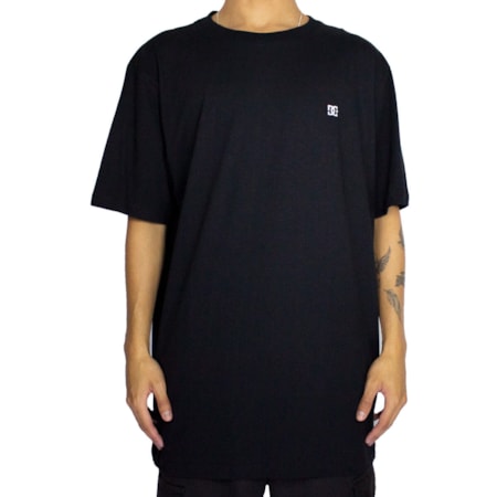 Camiseta Dc Shoes Embroidery Star Preto