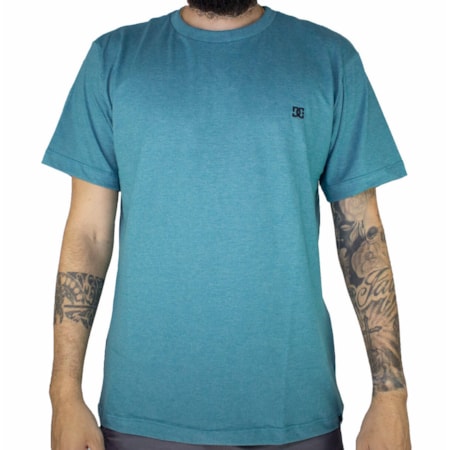 Camiseta Dc Shoes Especial Basic Star Azul