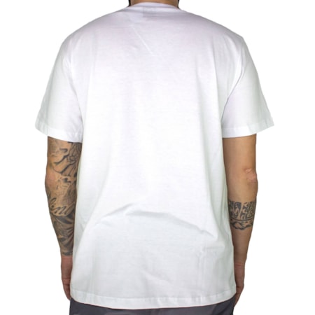 Camiseta Dc Shoes Especial Basic Star Branco