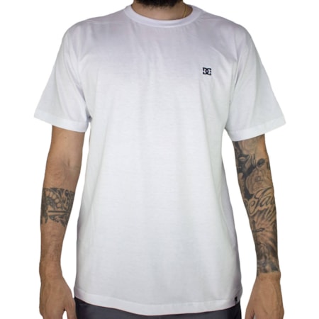 Camiseta Dc Shoes Especial Basic Star Branco